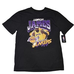 Lakers LeBron James T-shirt Sz.L